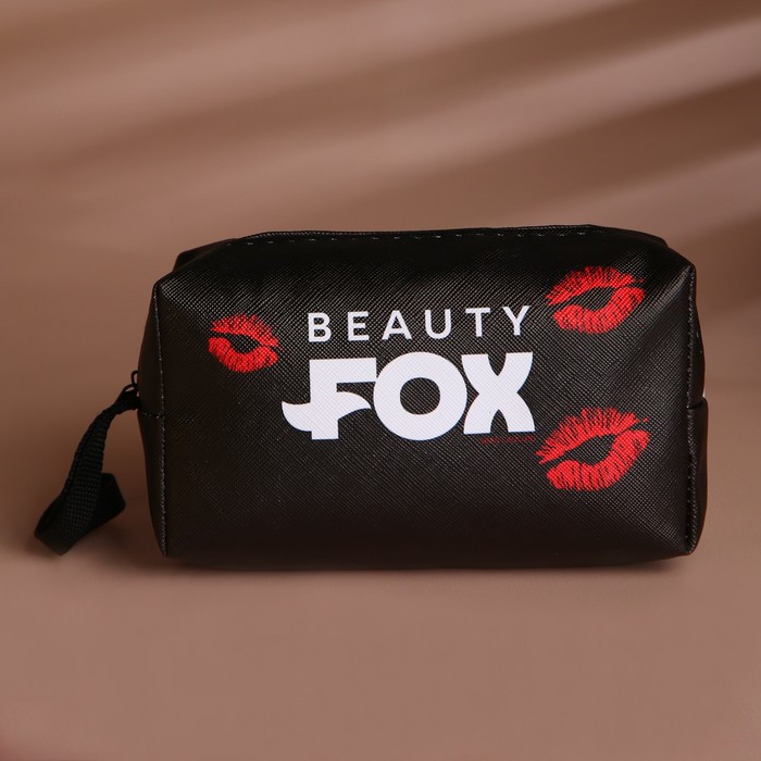 фото Косметичка «поцелуй», искусственная кожа, 9x15x5,5 beauty fox