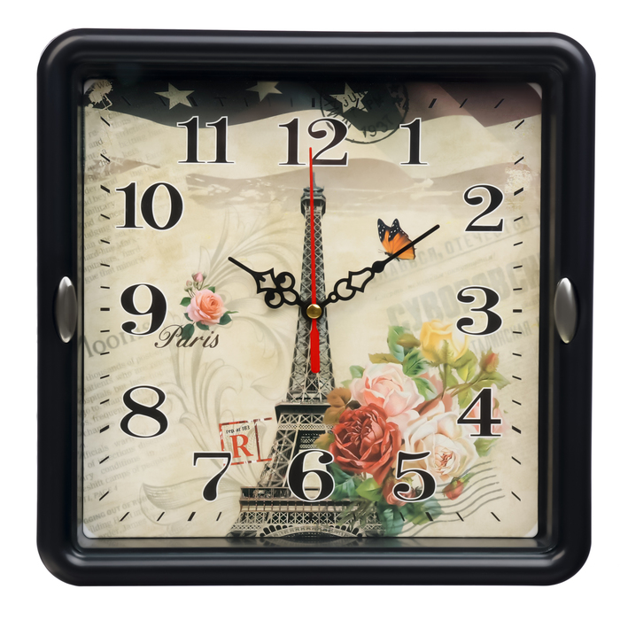 Часы настенные Башня, 22 х 22 см, плавный ход часы настенные серия кухня алиас с секундомером плавный ход 1аа 16 х 22 х 4 см