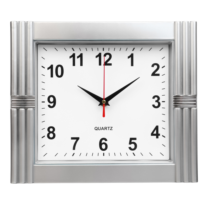 Часы настенные Время, 29 х 25 см, плавный ход часы настенные серия город английская телефонная будка плавный ход 25 х 25 см