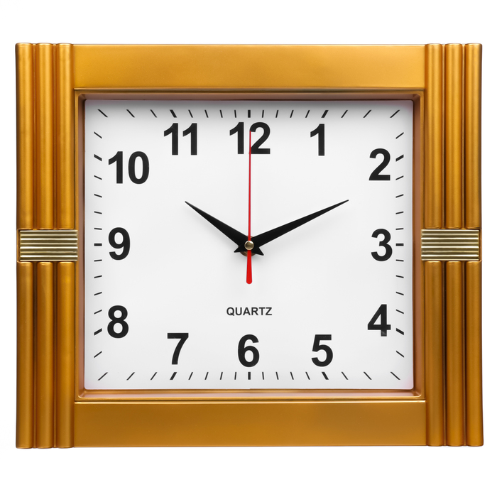 Часы настенные Время, 29 х 25 см, плавный ход часы настенные серия город английская телефонная будка плавный ход 25 х 25 см