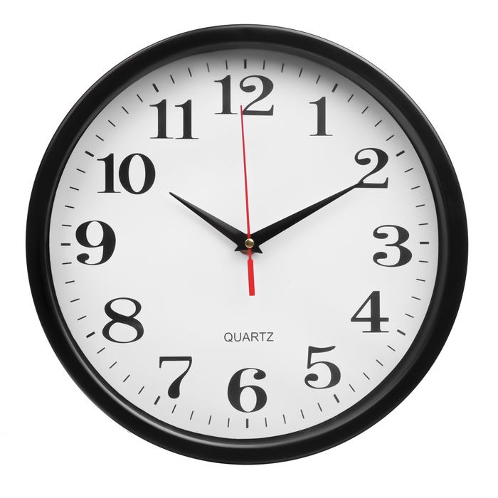 Часы настенные Время, d-28 см, плавный ход