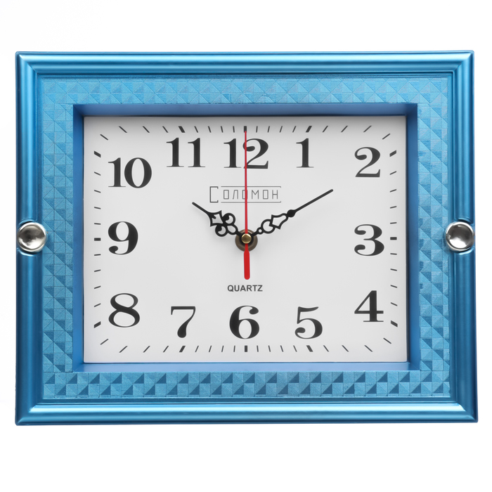 Часы настенные Соломон, 22.5 х 27.5 см, плавный ход часы настенные соломон d 23 см плавный ход