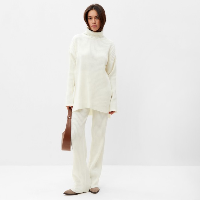 

Костюм женский MIST (свитер и брюки), молочный, р. S (40-42)