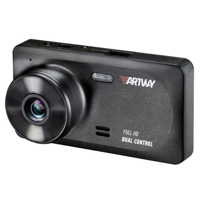Видеорегистратор ARTWAY AV-535 2 камеры, 1920x1080, 120° видеорегистратор artway av 600 две камеры 4 3 tft обзор 120° 90° 1920x10800 hd