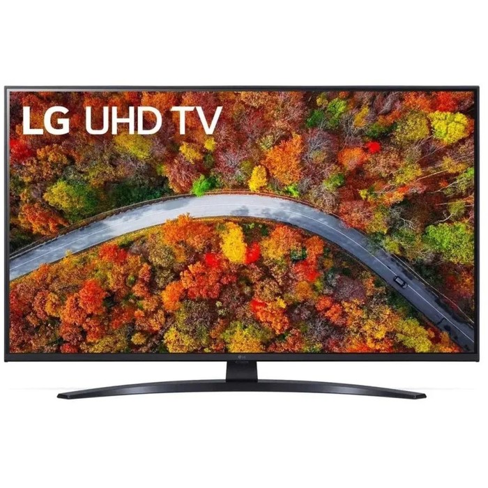 

Телевизор LG 43UP81006LA, 43", 3840x2160, DVB-T2/C/S2, HDMI 3, USB 2, Smart TV, чёрный