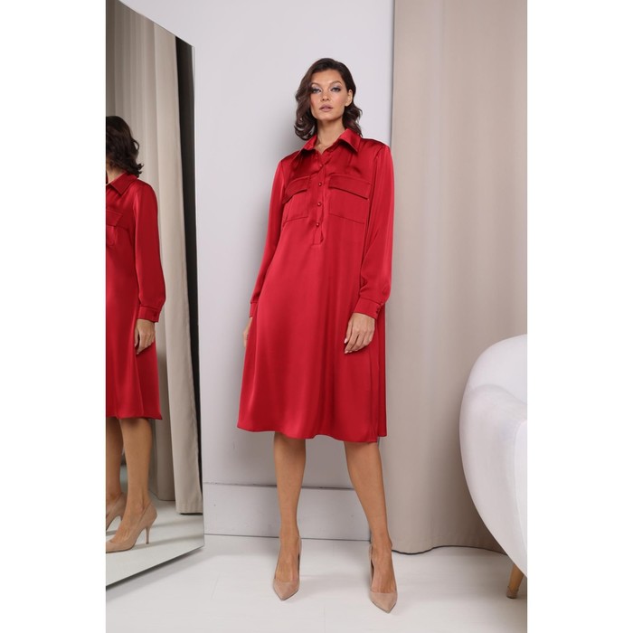 

Платье-рубашка женское, размер 50