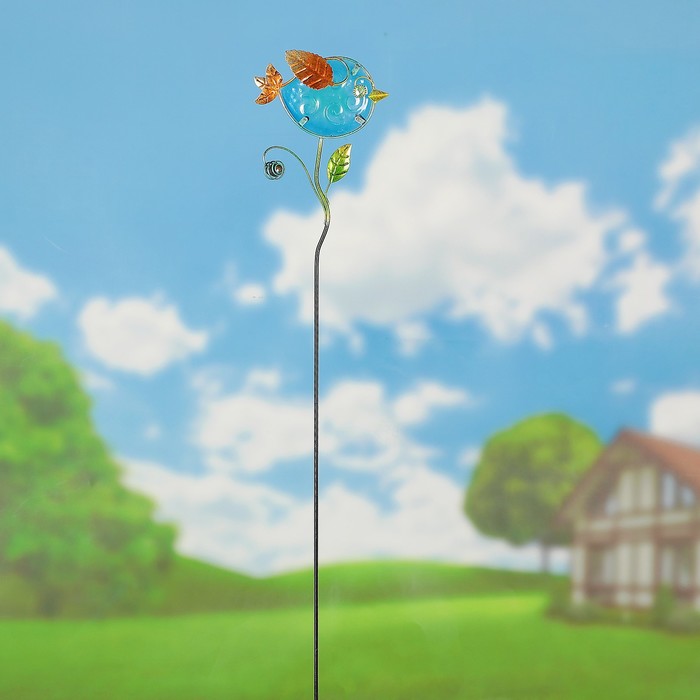 Декоративный штекер "Птичка на веточке"