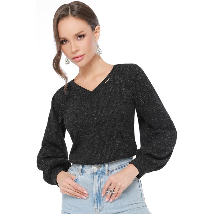 Пуловер женский, размер 44 фото