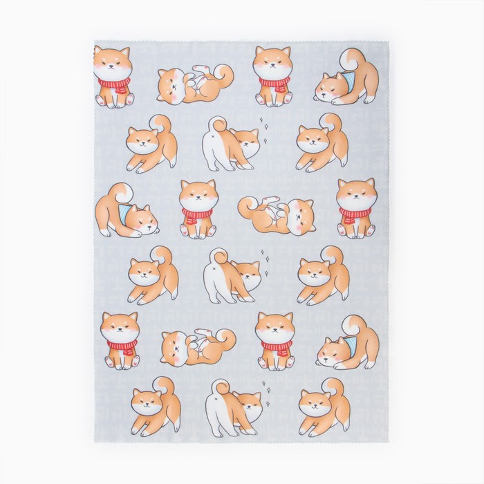 фото Плед этель "пёсик", 75х100 см, 100% полиэстер, флис