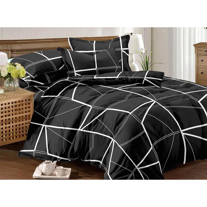 

Постельное бельё 1.5 сп, размер 150x210 см, 145x215 см, 70x70 см - 2 шт