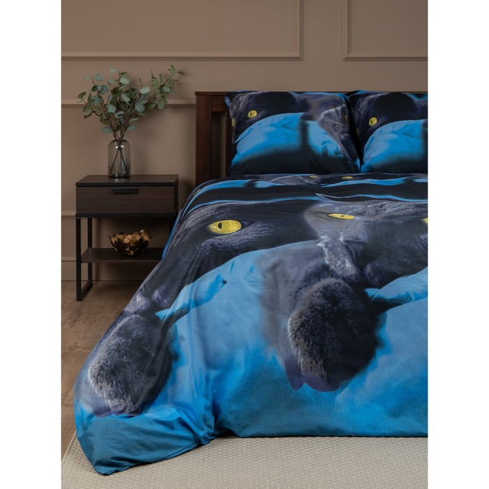 

Постельное бельё 1.5 сп, размер 150x210 см, 145x215 см, 70x70 см - 2 шт