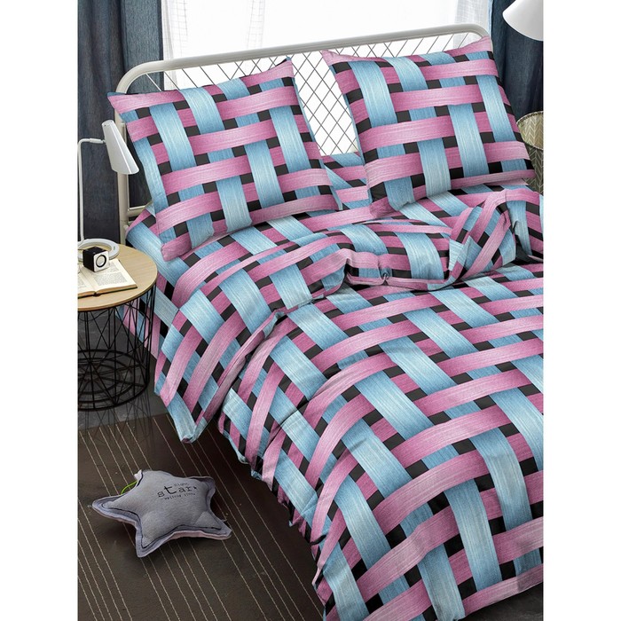 

Постельное бельё 1.5 сп, размер 150x210 см, 145x215 см, 70x70 см - 2 шт