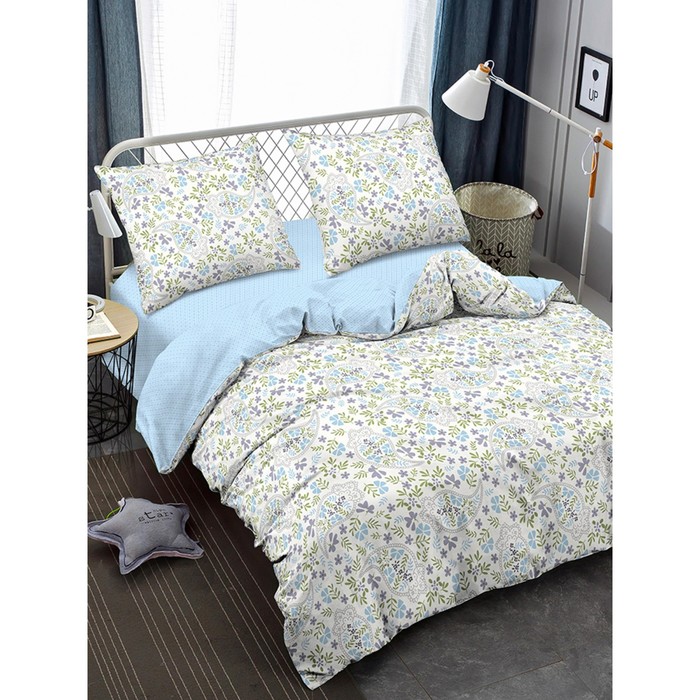 

Постельное бельё 1.5 сп, размер 150x215 см, 145x215 см, 70x70 см - 2 шт