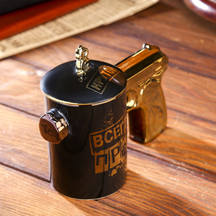 Кружка пистолет "Всегда прав" 300 мл