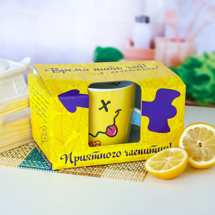 Кружка со стрелой "Без ума от тебя" 300 мл