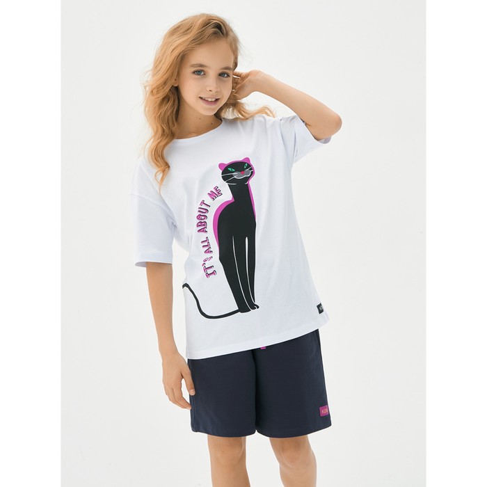 

Футболка для девочки, рост 116 см