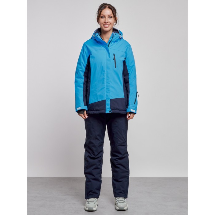 

Костюм горнолыжный женский зимний, размер 60, цвет синий