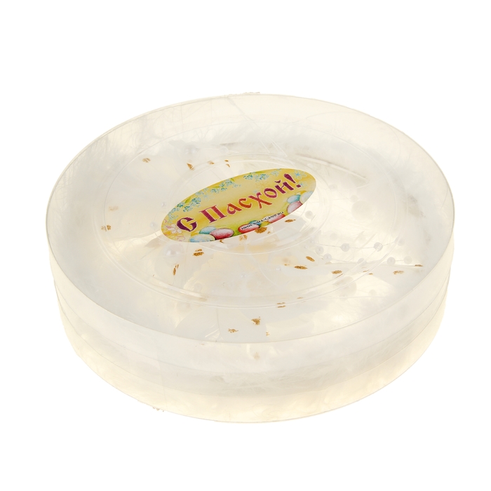 Подвеска декоративная "Бабочки", цвет белый