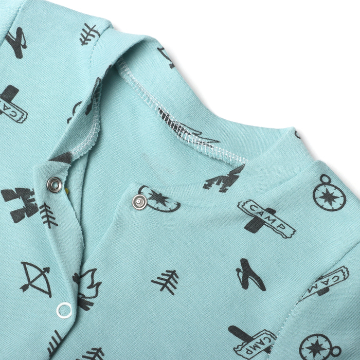 фото Комбинезон детский, цвет зеленый, рост 62 см bebus