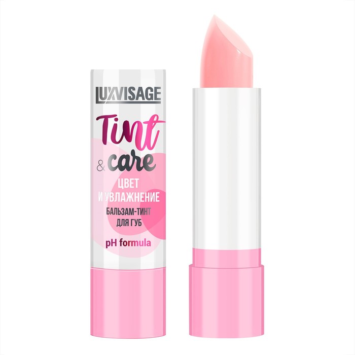 Бальзам-тинт для губ Luxvisage Tint Care pH Formula цвет и увлажнение тон 01 42 г 176₽