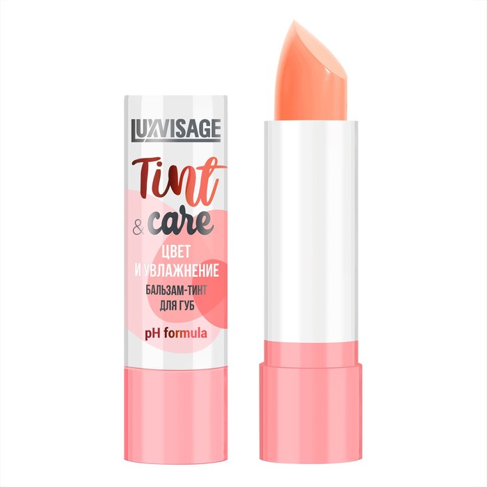 Бальзам-тинт для губ Luxvisage Tint Care pH Formula цвет и увлажнение тон 02 42 г 176₽