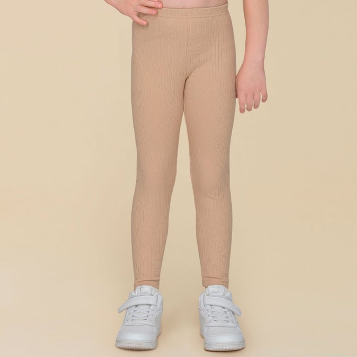 Брюки для девочек, рост 86 см, цвет песочный брюки для девочек рост 92 см цвет песочный