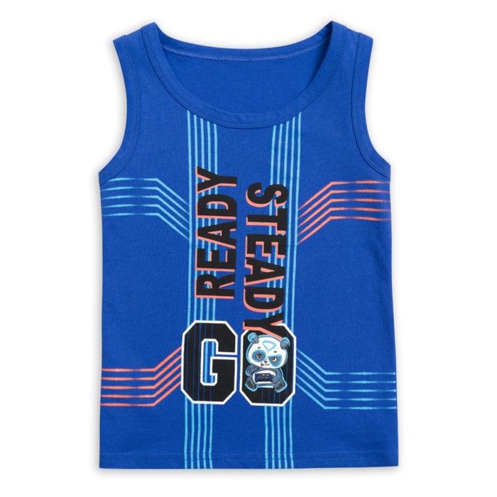 

Майка для мальчиков, рост 104 см, цвет ультрамарин