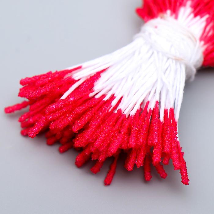 Тычинки для искусственных цветов "Пушистые", набор 200 шт., МИКС