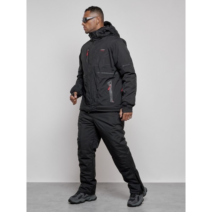 

Костюм горнолыжный мужской зимний, размер 52, цвет чёрный
