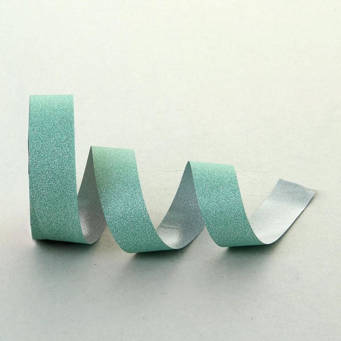 Лента "Алмазная крошка", 3 см х 36 м, цвет зелёный