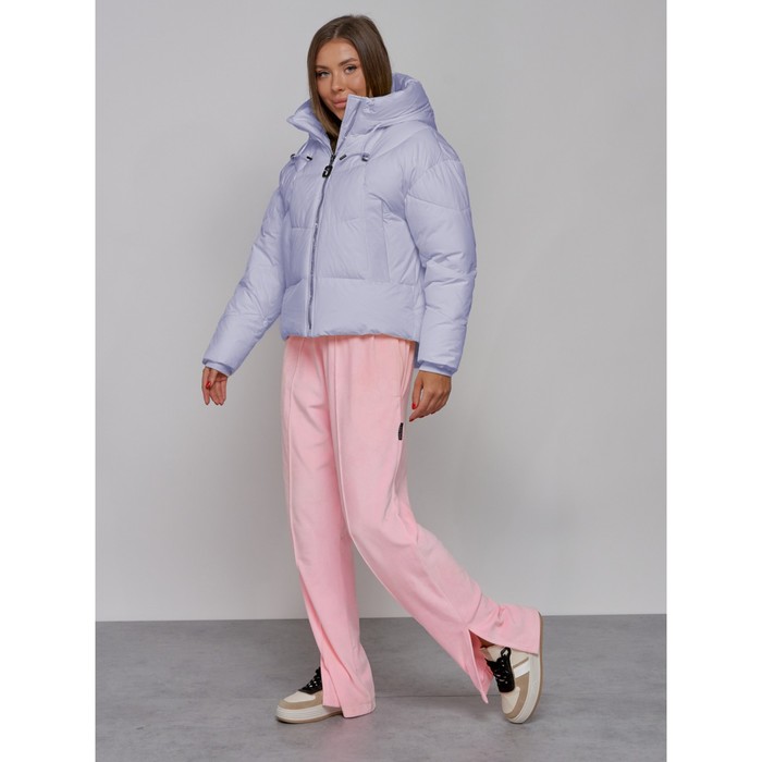 Куртка зимняя женская, размер 44, цвет фиолетовый