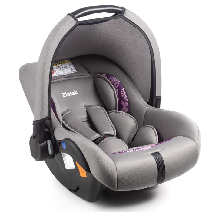 

Автолюлька детская Zlatek Colibri Lux, группа 0+ (0-13 кг), цвет эклектико