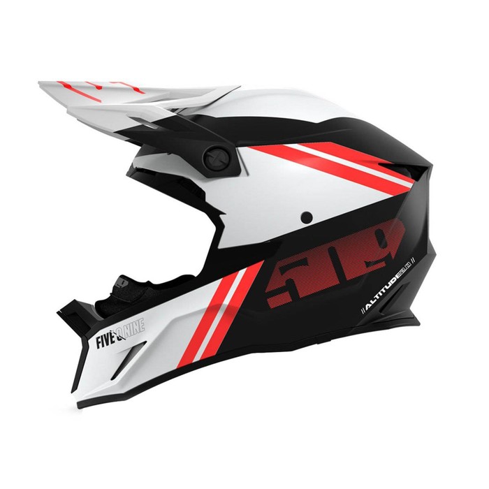 

Шлем 509 Altitude 2.0, размер XL, чёрный, белый, красный