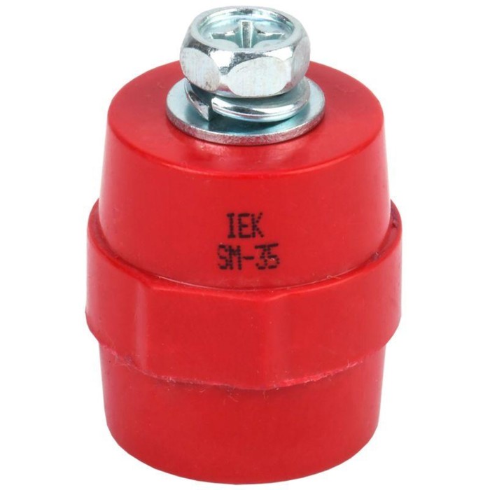 

Изолятор IEK, SM35 (М8), силовой с болтом, YIS11-35-10-B