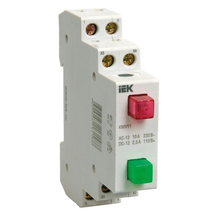 

Кнопка управления модульная IEK, КМУ 11, MBD10-11-K51