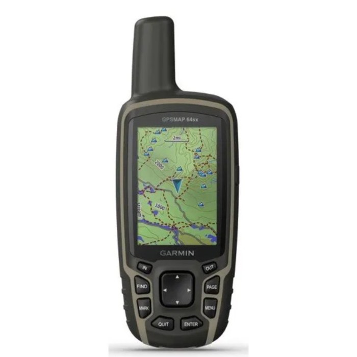 Навигатор автомобильный GPS Garmin GPSMAP 64SX (010-02258-11), ГЛОНАСС, EGNOS, WAAS навигатор garmin gpsmap 64sx