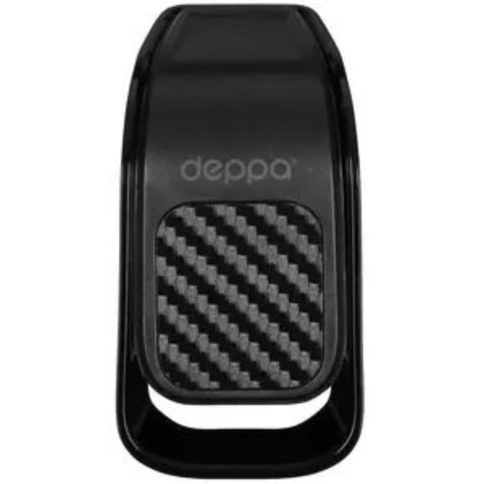 Держатель Deppa (55199) Mage Bend Carbon, магнитный держатель автомобильный deppa mage bend carbon 55199 магнитный черный