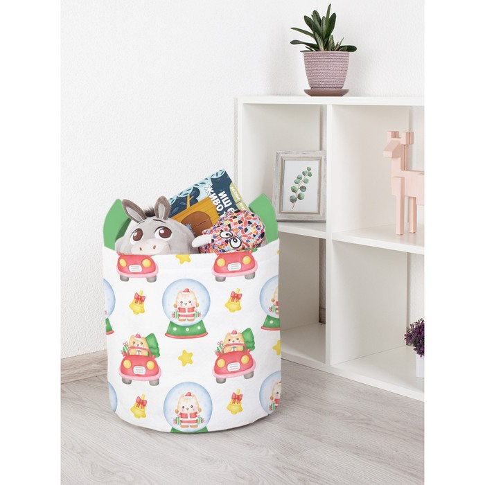 

Корзина для игрушек «Сказочные котики, размер 35х35 см