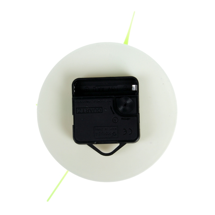 Часы наклейка светящиеся на стену "Радость"