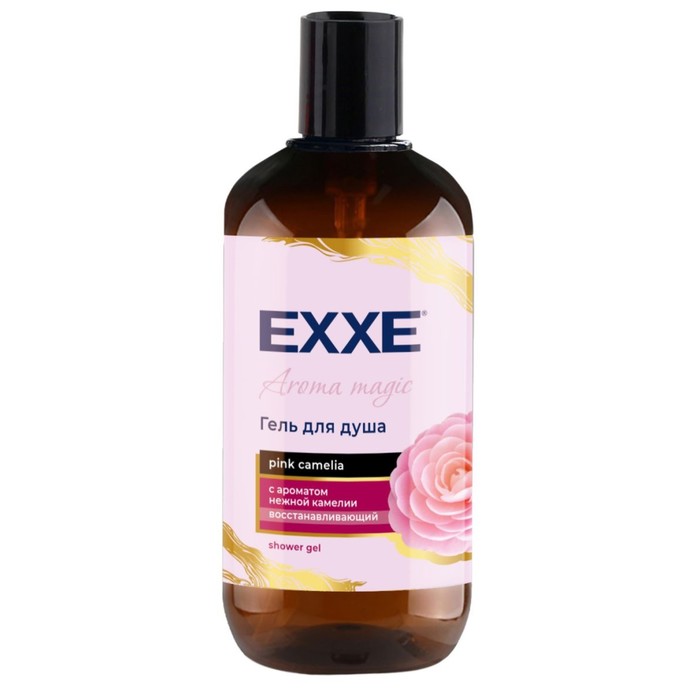 Гель для душа Exxe Aroma Magic, с ароматом нежной камелии, парфюмированный, 500 мл гель для душа exxe парфюмированный аромат нежной камелии 500 мл