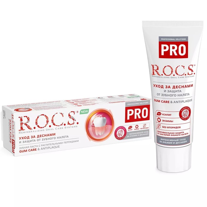 

Зубная паста PRO Gum Care & Antiplaque, 74 гр
