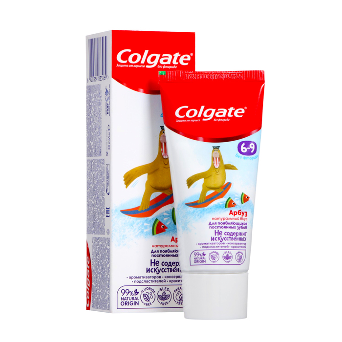 

Паста зубная детская Colgate 6-9 лет, со вкусом арбуза, 60 мл