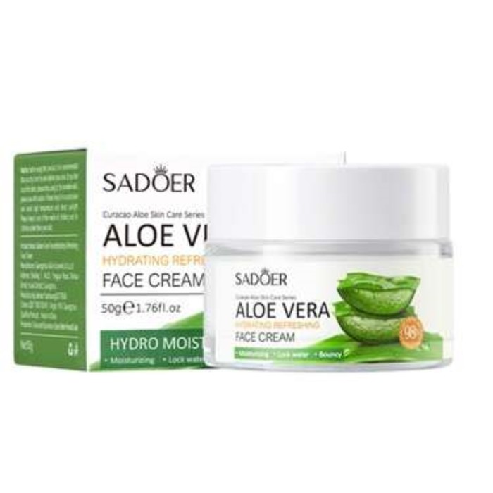 

Крем для лица Sadoer, с алоэ вера, 50 г
