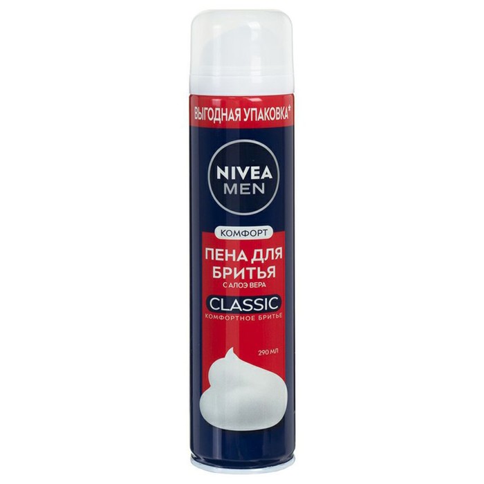 

Пена для бритья для мужчин Nivea Men Classic, 290 мл