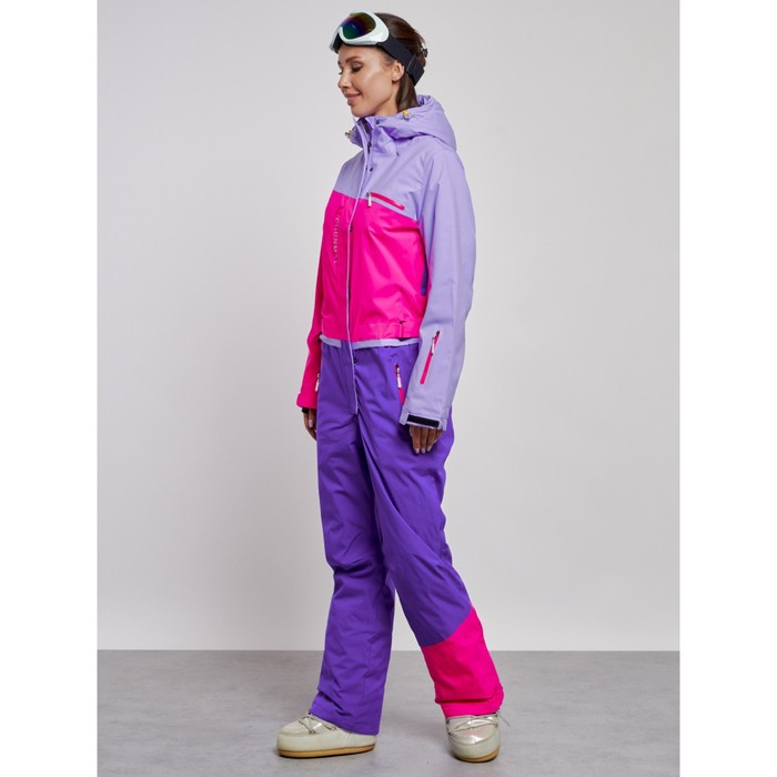 фото Комбинезон горнолыжный женский зимний, размер 44, цвет фиолетовый mtforce