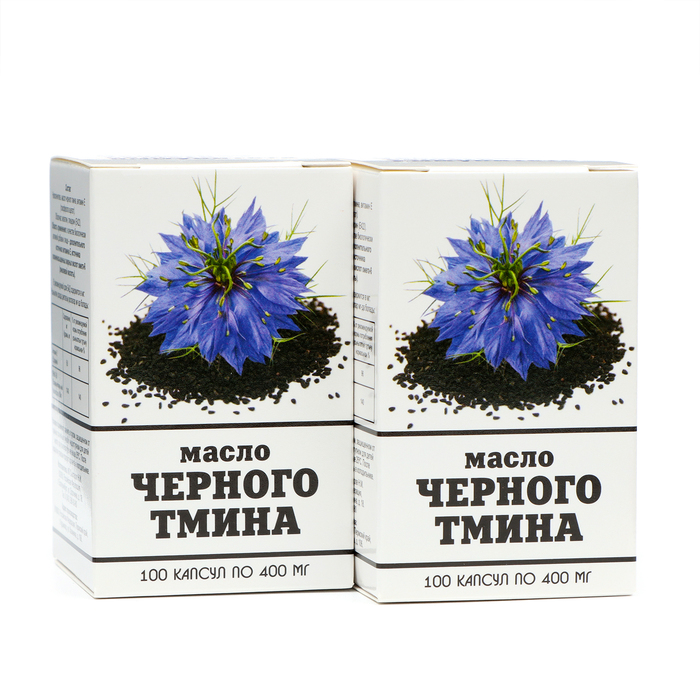 

Масло черного тмина, 2 шт. по 100 капсул