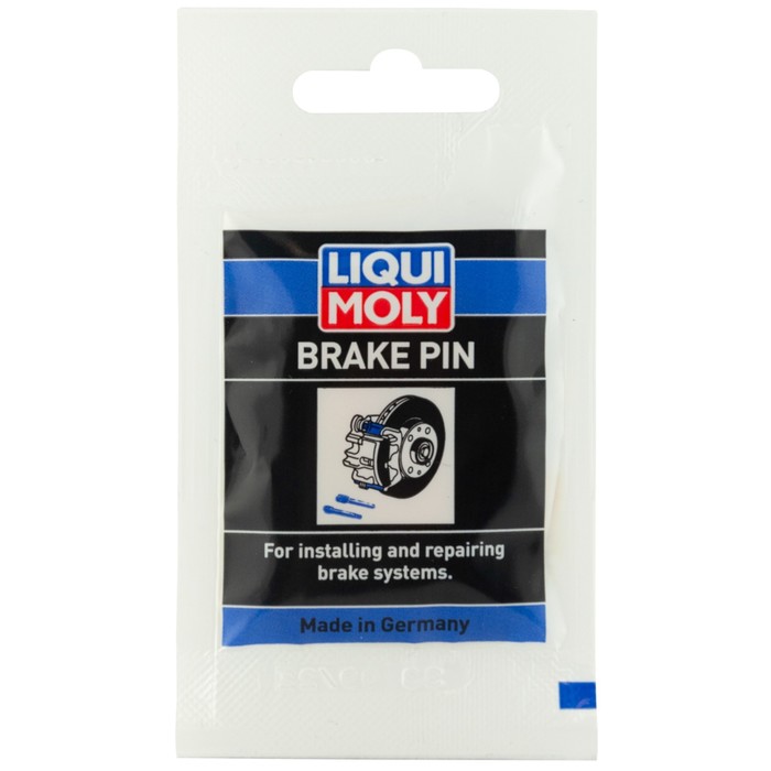 Смазка для направляющих пальцев суппорта LiquiMoly Brake Pin, 5 г 39022 liquimoly смазка для направляющих пальцев суппорта bremsenflussigkeit 0 005кг