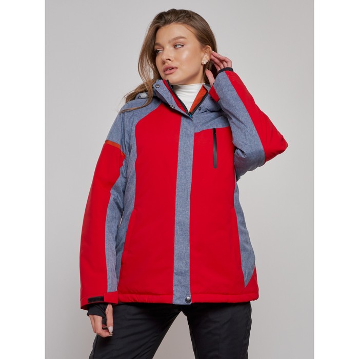 куртка женская зимняя modtex размер 52 красный Куртка горнолыжная женская зимняя, размер 52, цвет красный
