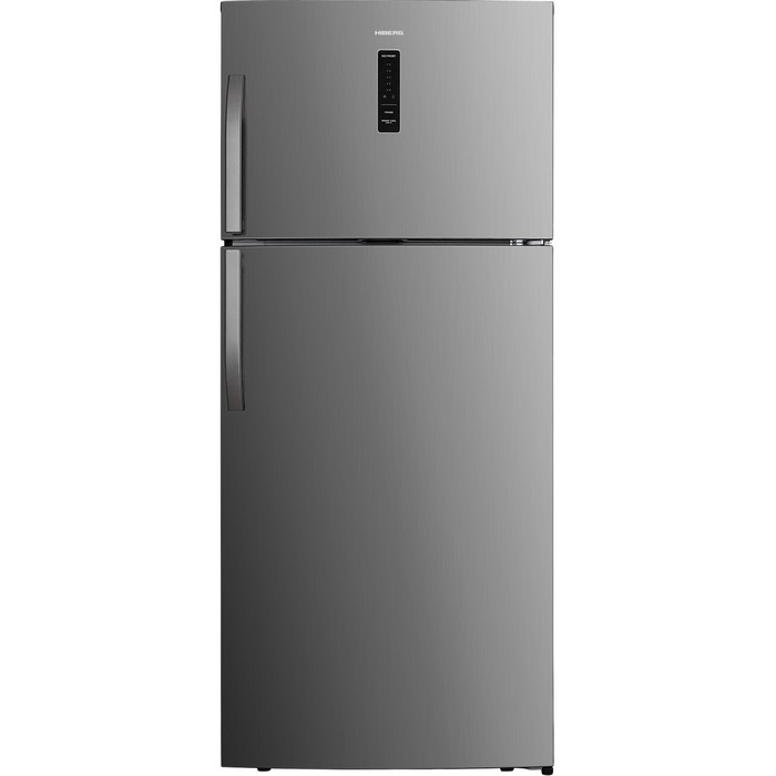 Холодильник HIBERG RFT 690DX NFX, двухкамерный, класс А+, 552 л, Total No Frost, серый