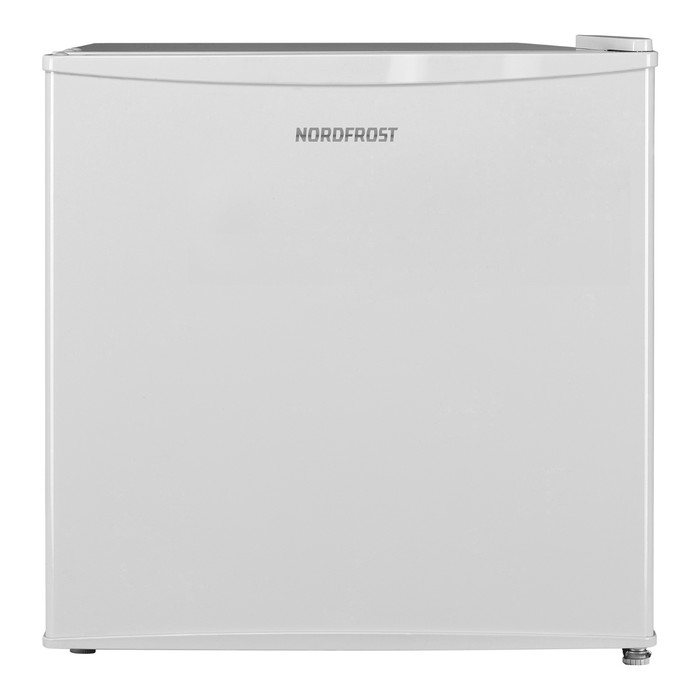 Холодильник NORDFROST RF 50 W, однокамерный, класс А+, 45 л, белый холодильник nordfrost rf 50 b однокамерный класс а 45 л чёрный